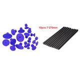 PDR Tools Car Paintless Dent Removal Tool Kit Dent Repair Puller Kit Slide Reverse Hammer Glue Tabs Suction Cups For Hail Damage