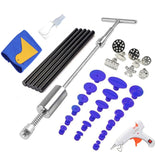 PDR Tools Car Paintless Dent Removal Tool Kit Dent Repair Puller Kit Slide Reverse Hammer Glue Tabs Suction Cups For Hail Damage