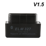 New OBD V2.1 V1.5 mini ELM327 OBD2 Bluetooth Auto Scanner OBDII 2 Car ELM 327 Tester Diagnostic Tool for Android Windows Symbian