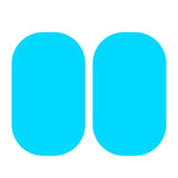 2Pcs Car Rain Rearview Mirror Films Waterproof Anti-Fog Car Mirror Rain Cover Anti-rain Car Window Rain Protector Glass Film