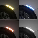 2X Car reflective sticker door handle door bowl Protection for Ferrari BMW Audi Toyota  Honda Mazda Hyundai Mercedes Benz Ford